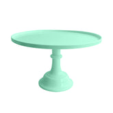Melamine small cake stand Pastel Green (9 inches) -RFAQK